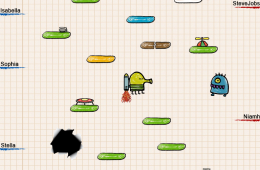 Скриншот из игры «Doodle Jump»