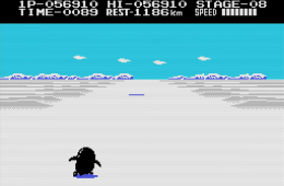 Скриншот из игры «Antarctic Adventure»
