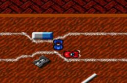 Скриншот из игры «Micro Machines»
