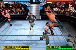Скриншот из игры «WWF SmackDown!»
