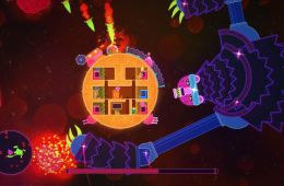 Скриншот из игры «Lovers in a Dangerous Spacetime»