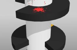 Скриншот из игры «Helix Jump»