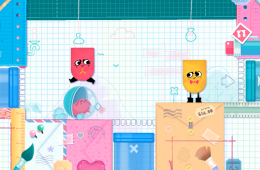 Скриншот из игры «Snipperclips: Cut It Out, Together!»