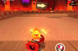 Скриншот из игры «Mario Kart Tour»