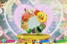 Скриншот из игры «Kirby Star Allies»