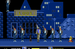 Скриншот из игры «Michael Jackson's Moonwalker»
