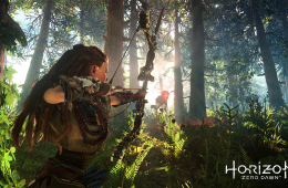 Скриншот из игры «Horizon Zero Dawn»