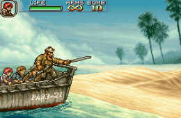 Скриншот из игры «Metal Slug Advance»