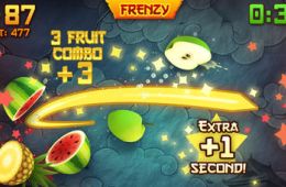 Скриншот из игры «Fruit Ninja»