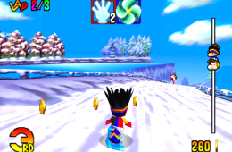 Скриншот из игры «Snowboard Kids 2»