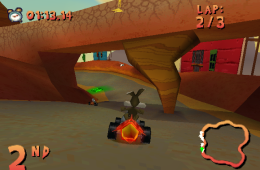 Скриншот из игры «Looney Tunes Racing»