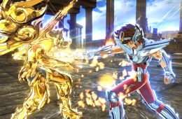 Скриншот из игры «Saint Seiya: Soldiers' Soul»