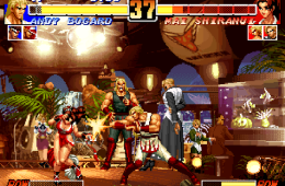 Скриншот из игры «The King of Fighters '96»