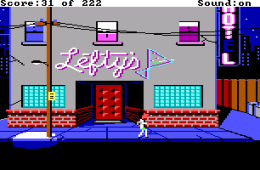 Скриншот из игры «Leisure Suit Larry in the Land of the Lounge Lizards»