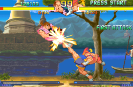 Скриншот из игры «Street Fighter Alpha 2»