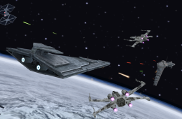 Скриншот из игры «Star Wars: Battlefront - Elite Squadron»