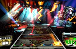 Скриншот из игры «Guitar Hero»