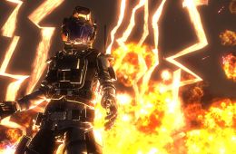 Скриншот из игры «Earth Defense Force 5»