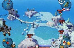 Скриншот из игры «Worms 3D»