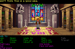 Скриншот из игры «Indiana Jones and the Last Crusade: The Graphic Adventure»