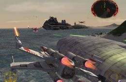 Скриншот из игры «Star Wars: Rogue Squadron II - Rogue Leader»