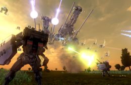 Скриншот из игры «Earth Defense Force 2025»