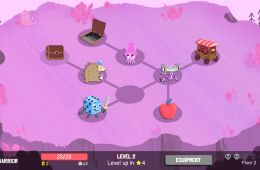 Скриншот из игры «Dicey Dungeons»