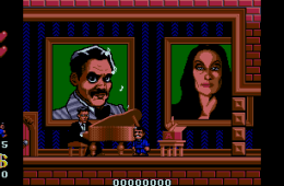 Скриншот из игры «The Addams Family»