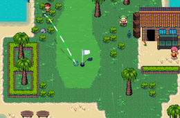 Скриншот из игры «Golf Story»