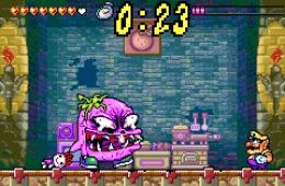 Скриншот из игры «Wario Land 4»