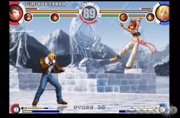 Скриншот из игры «The King of Fighters XI»