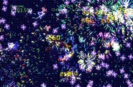 Скриншот из игры «Geometry Wars: Galaxies»