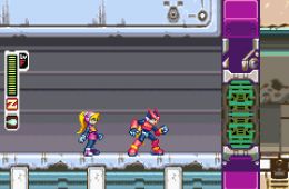 Скриншот из игры «Mega Man Zero»