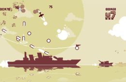 Скриншот из игры «Luftrausers»