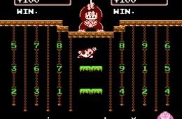 Скриншот из игры «Donkey Kong Jr. Math»