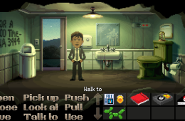 Скриншот из игры «Thimbleweed Park»