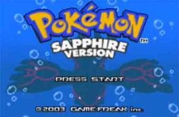 Скриншот из игры «Pokémon Sapphire Version»