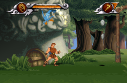 Скриншот из игры «Disney's Hercules Action Game»