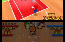 Скриншот из игры «Mario Hoops 3-on-3»
