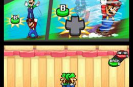 Скриншот из игры «Mario & Luigi: Partners in Time»