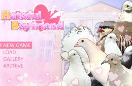 Скриншот из игры «Hatoful Boyfriend»