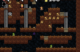 Скриншот из игры «Spelunky Classic»