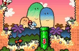 Скриншот из игры «Super Mario World 2: Yoshi's Island»