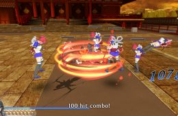 Скриншот из игры «Senran Kagura: Shinovi Versus»