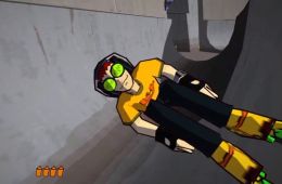 Скриншот из игры «Jet Grind Radio»