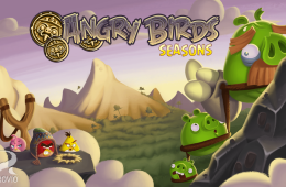 Скриншот из игры «Angry Birds Seasons»