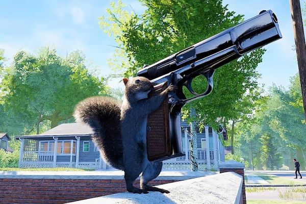 На ПК вышел безумный шутер Squirrel with a Gun