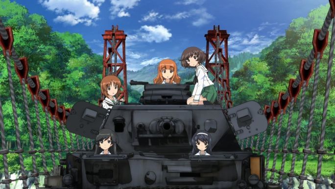 Обои аниме, girls, und, panzer, танк, девушки (картинки,заставки)