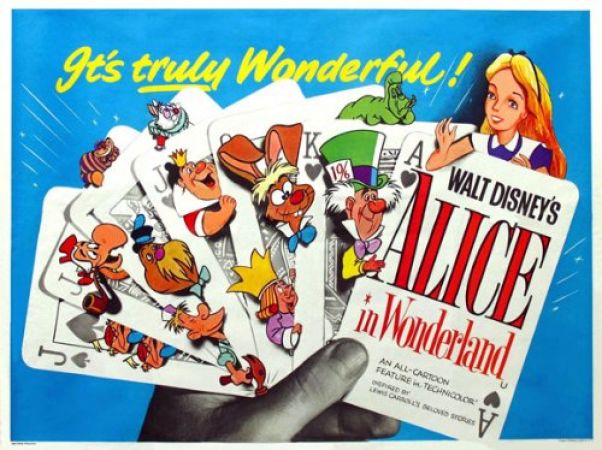 Poster 1 K Filmu Alisa V Strane Chudes Alice Im Wunderland 1951