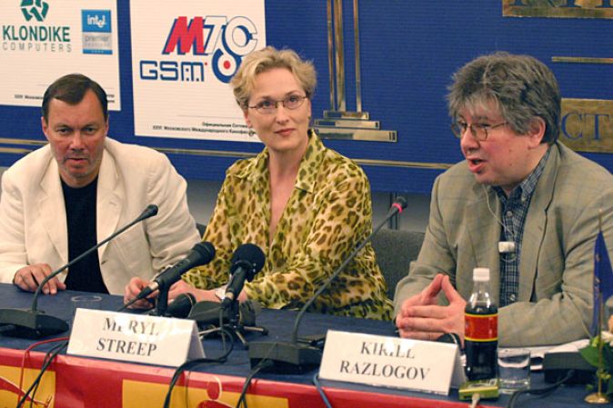 ММКФ-2004: Пресс-конференция Мерил Стрип